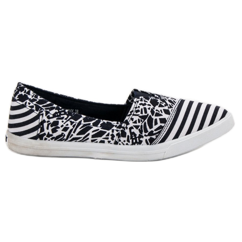 Sweet Shoes Slipony se vzorem námořnická modrá Sweet Shoes Slipony se vzorem námořnická modrá
