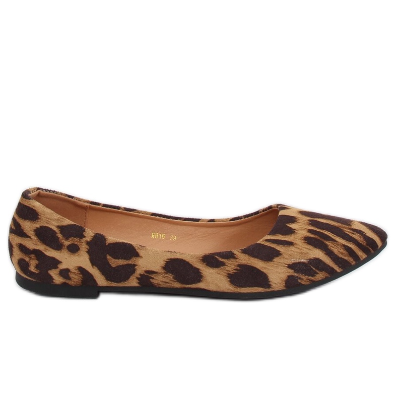 Dámské leopardí balerínky HH16 Leopard hnědý Dámské leopardí balerínky HH16 Leopard hnědý