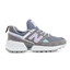 New Balance Ws574prc Sport Gunmetal S Tmavě fialovým Glo šedá