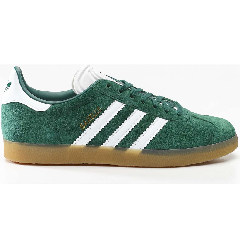 Adidas Gazelle 872 Collegiate Green Foot White White Gum 3 zelená