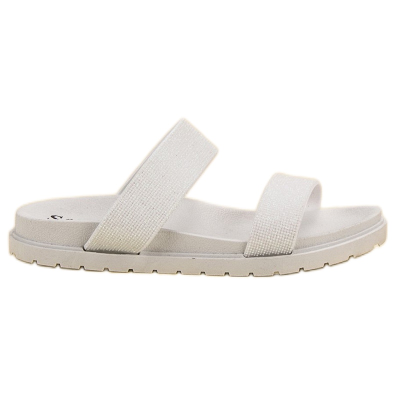 Seastar Lesklé pantofle bílý