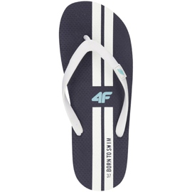Žabky 4F Jr J4L19-JKLD205 31S navy blue námořnická modř