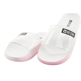 Dámské sandály Big Star 274A258 bílý černý