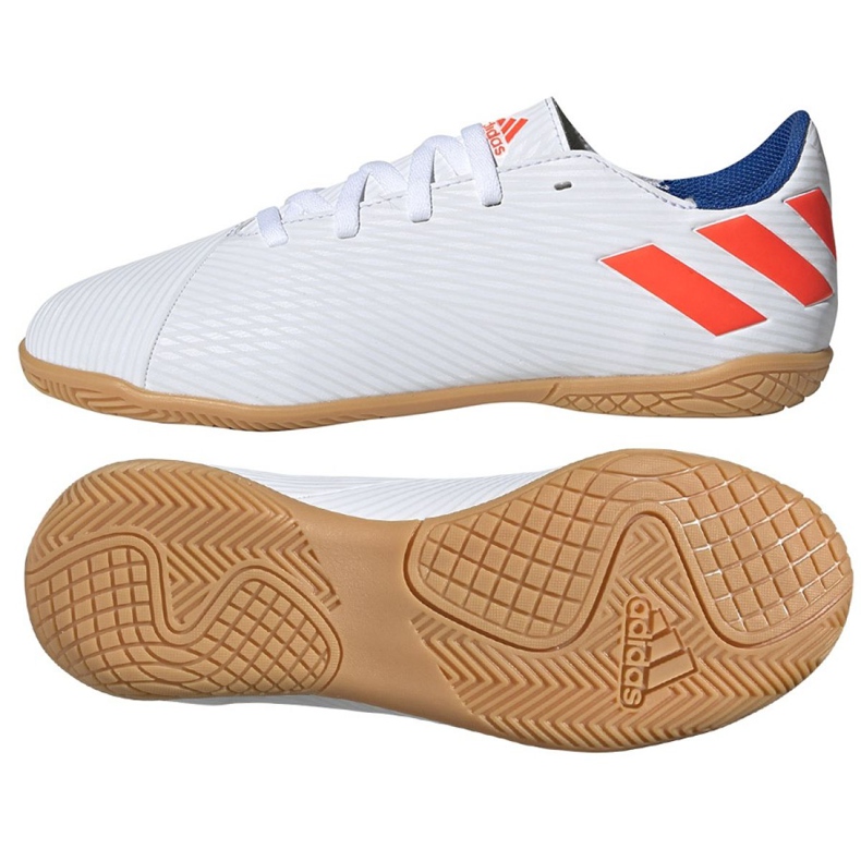 Sálová obuv adidas Nemeziz Messi 19.4 In Jr F99928 vícebarevný bílý