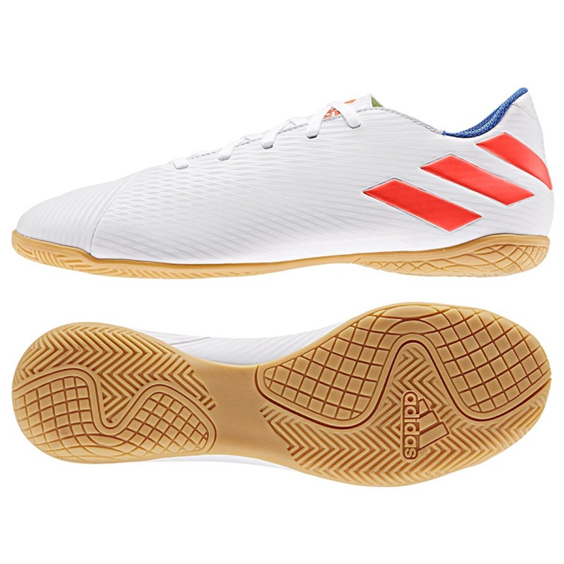 Sálová obuv adidas Nemeziz Messi 19.4 In M F34550 bílý bílý