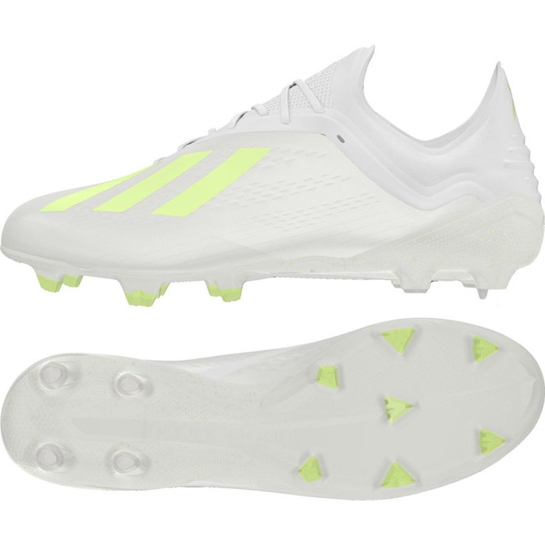 Kopačky Adidas X 18.1 Fg M BB9348 vícebarevný bílý