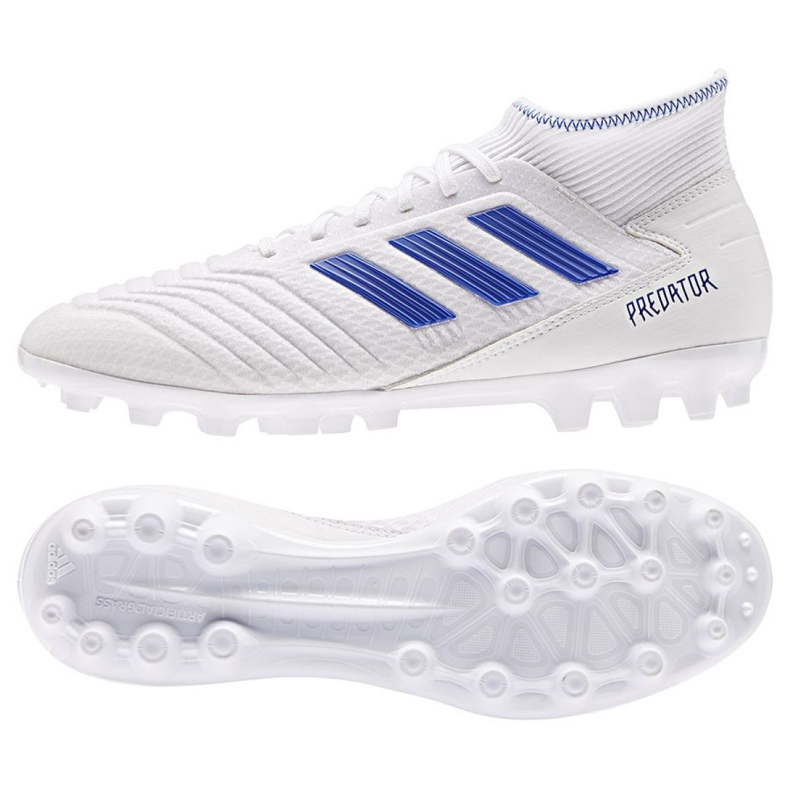 Kopačky Adidas Predator 19.3 Ag M D97943 bílý bílý