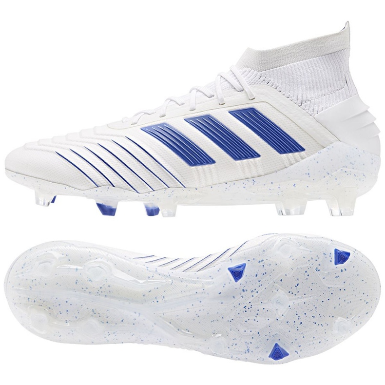 Kopačky Adidas Predator 19.1 Fg M BC0550 bílý bílý