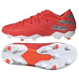 Kopačky Adidas Nemeziz 19.1 Fg Jr F99955 červený červený