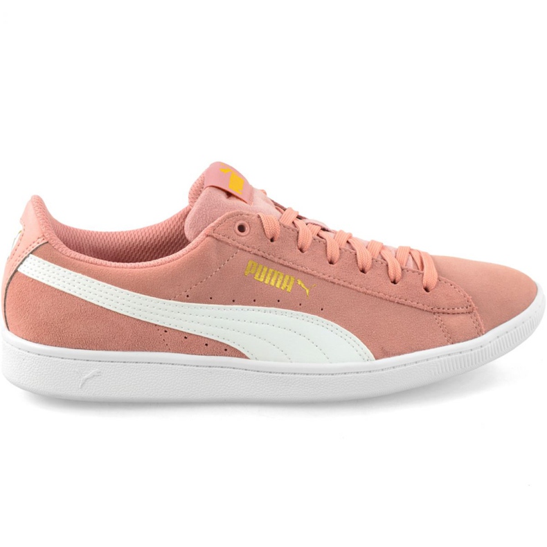 Boty Puma Vikky Peach Beige-Puma White W 362624 25 růžový