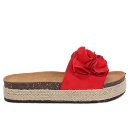 Červené espadrilky N-35 Red červený