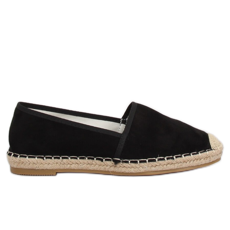 Černé dámské espadrilky LX178 Black černá