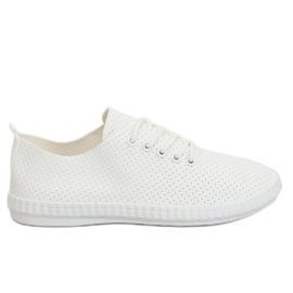 Bílé dámské tenisky B111-17 Allwhite bílý