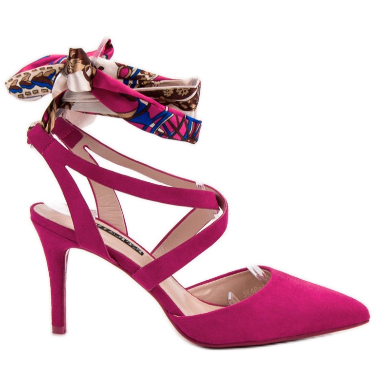 Milaya Jehly svázané stuhou růžový