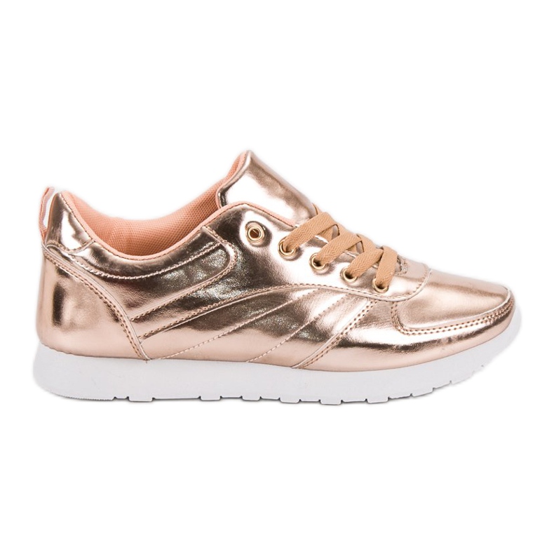 SHELOVET Lakované sportovní boty žlutá SHELOVET Lakované sportovní boty žlutá