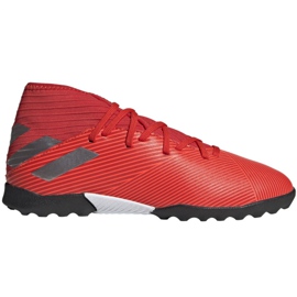 Kopačky Adidas Nemeziz 19.3 Tf Jr F99941 červený červený