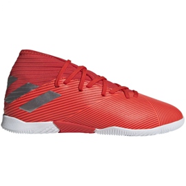 Sálová obuv adidas Nemeziz 19.3 In Jr F99945 červený červený