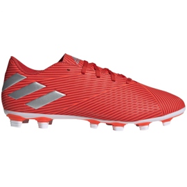 Kopačky Adidas Nemeziz 19.4 FxG M F34393 červený červený
