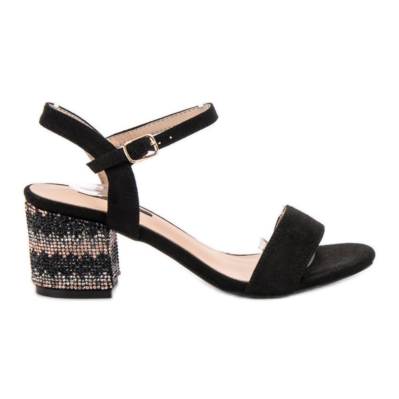 SDS Sandály Na Baru černá SDS Sandály Na Baru černá