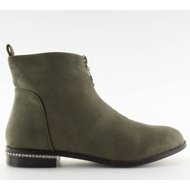 Zelená dámská obuv LL6300 Olive II-GAT zelený