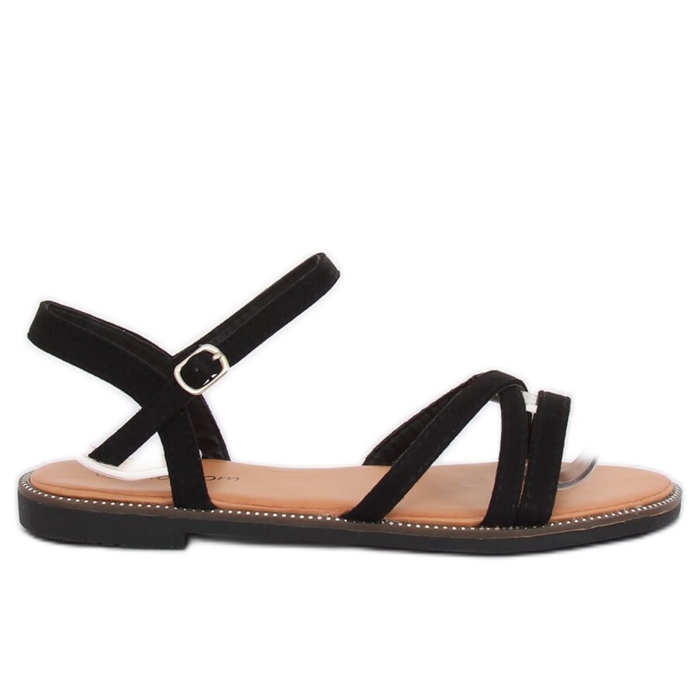 Černé dámské sandály WL255 Black černá