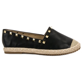 SDS Rockové espadrilky černý