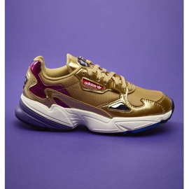 Adidas Falcon W 247 Zlato Kovové Zlato Metallic Off White vícebarevný žluť