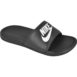 Pantofle Nike Sportovní oblečení Benassi Jdi M 343880-090 bílý černý