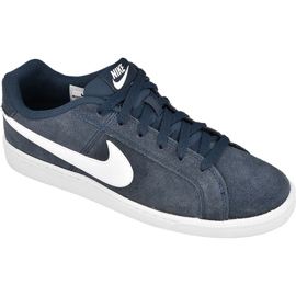 Nike Sportswear Court Royale Suede M 819802-410 bílý námořnická modrá Nike Sportswear Court Royale Suede M 819802-410 bílý námořnická modrá