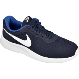 Boty Nike Sportswear Tanjun M 812654-414 bílý námořnická modř