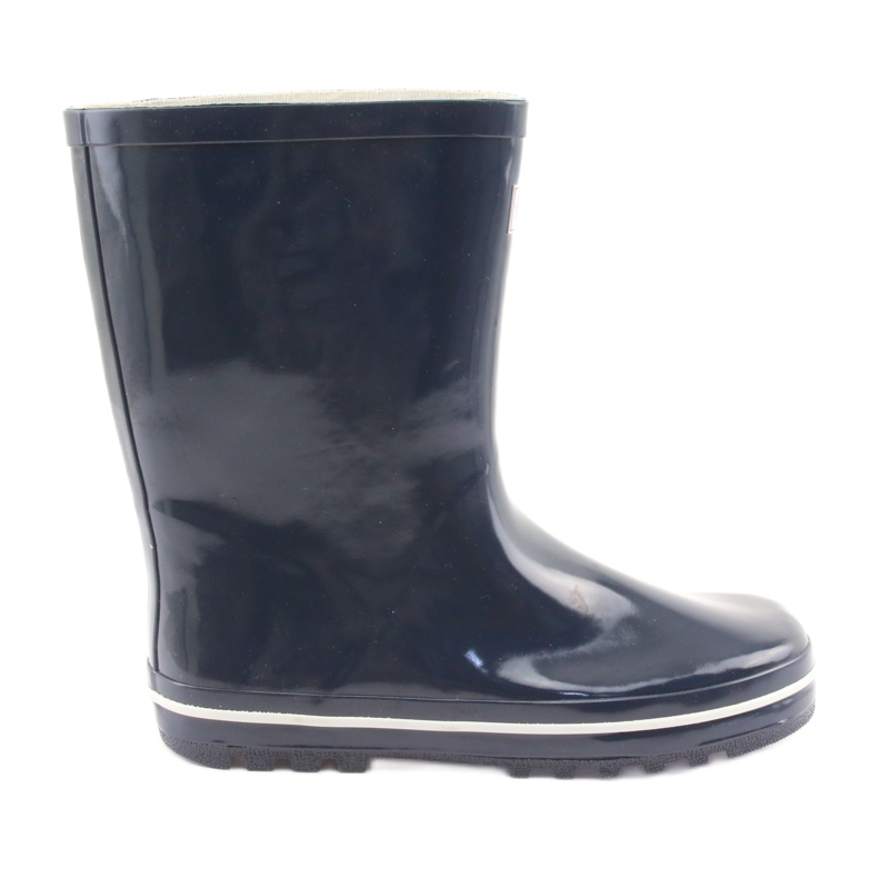 Námořně modré neizolované galoše American Club bílý námořnická modrá