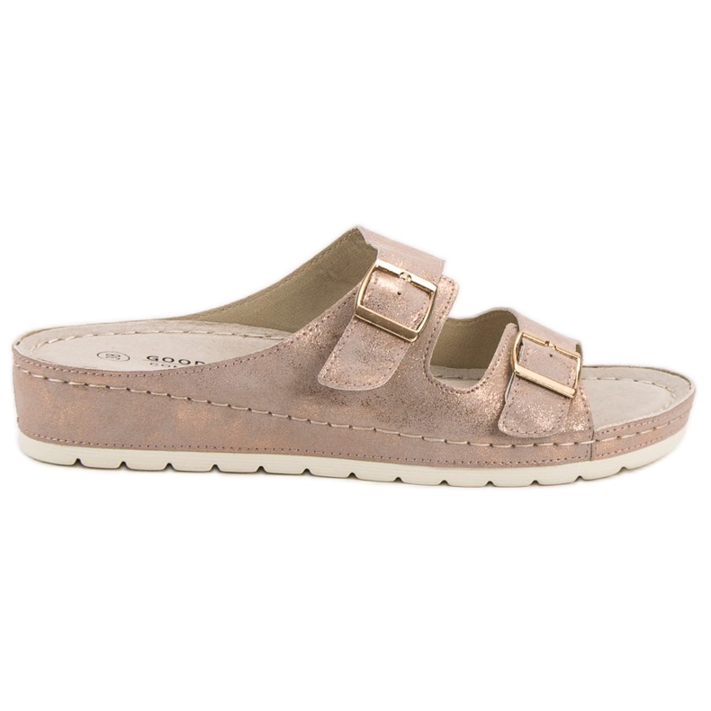 Goodin Pantofle se sponou růžový