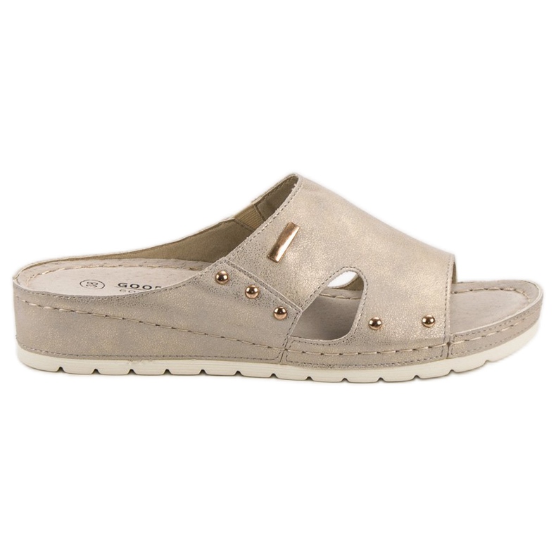 Goodin Pohodlné žabky žlutá Goodin Pohodlné žabky žlutá