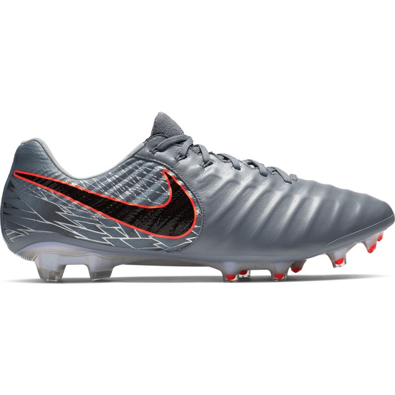 Kopačky Nike Tiempo Legend 7 Elite Fg M AH7238-408 šedá šedá