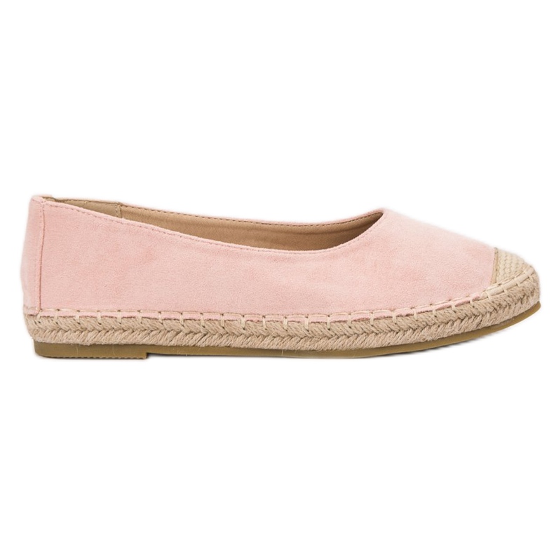 Marquiz Semišové balerínky růžový