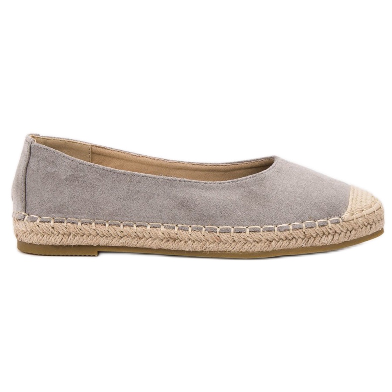 Marquiz Semišové balerínky šedá