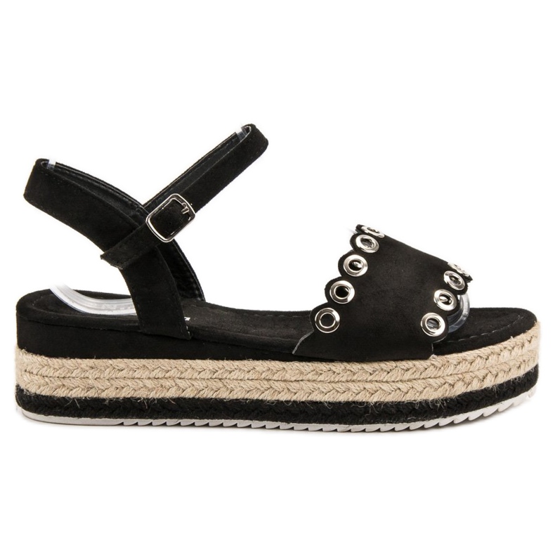 Nio Nio Sandály Na Platformě černá