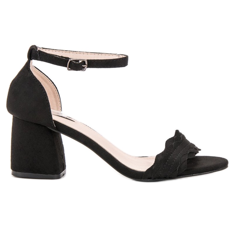 Sandály VICES na příspěvku černá