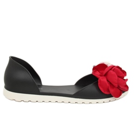 Černé balerínky Meliski W-13 Black černý