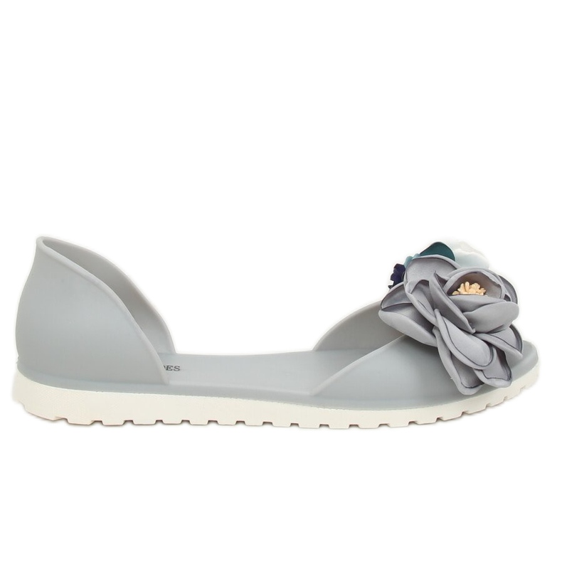 Šedé balerínky Meliski W-13 Grey šedá