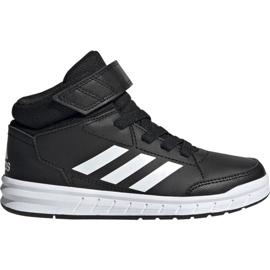 Boty Adidas AltaSport Mid K Jr G27113 černý