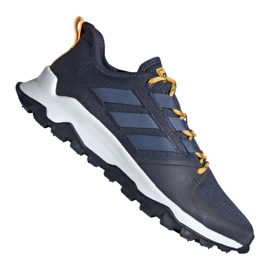 Běžecké boty adidas Kanadia Trail M EE8183 námořnická modrá vícebarevný