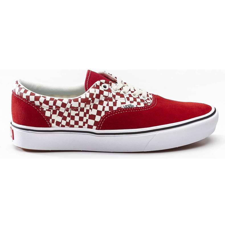 Vans Comfycush Era V9Z Tear Šachovnice Racing Red True White bílý červené