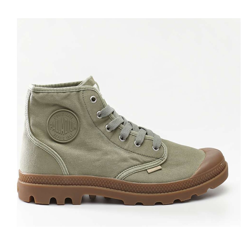 Palladium Pampa Hi 344 Vetiver Mid Gum vícebarevný