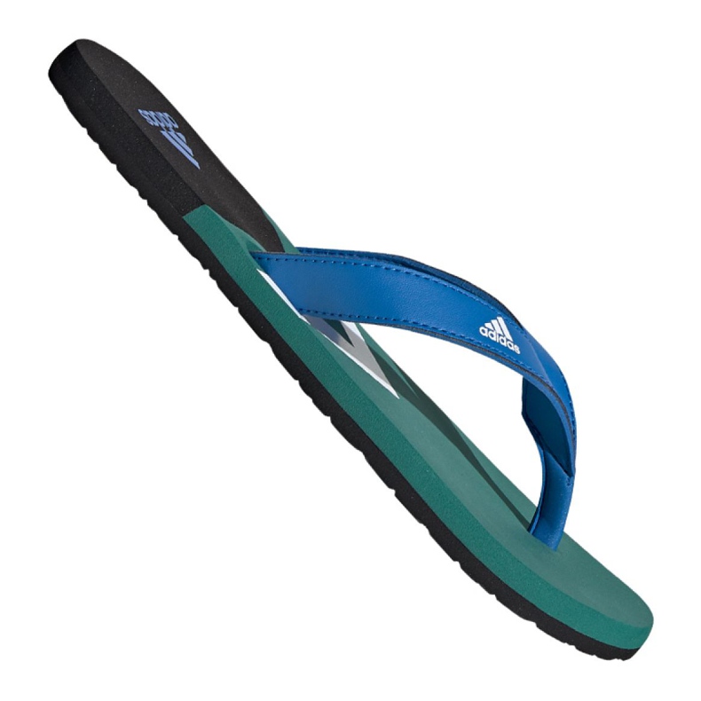 Žabky adidas Eezay Flip Flop M F35025 modrý vícebarevný zelená