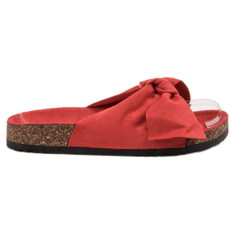 Diamantique Pantofle S Mašlí červené