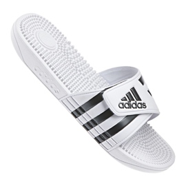 Pantofle Adidas Adissage M F35573 bílý