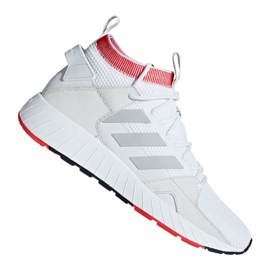 Boty Adidas Questarstrike Mid M G25775 bílý červený