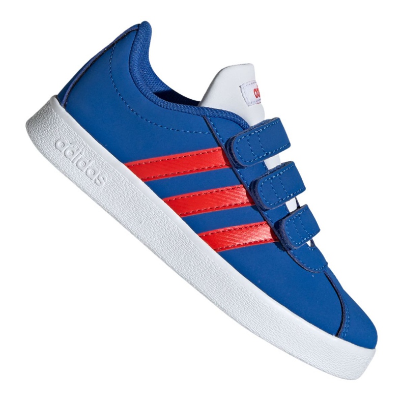 Adidas Vl Court 2.0 Cmf C Jr EE6904 modrý