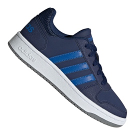 Boty Adidas Hoops 2.0 K Jr EE8999 námořnická modř